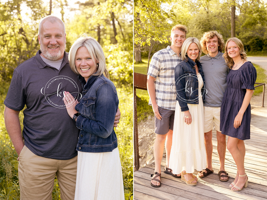 IA Summer Family Session Photographed by Iowa Family photographer KS Photography