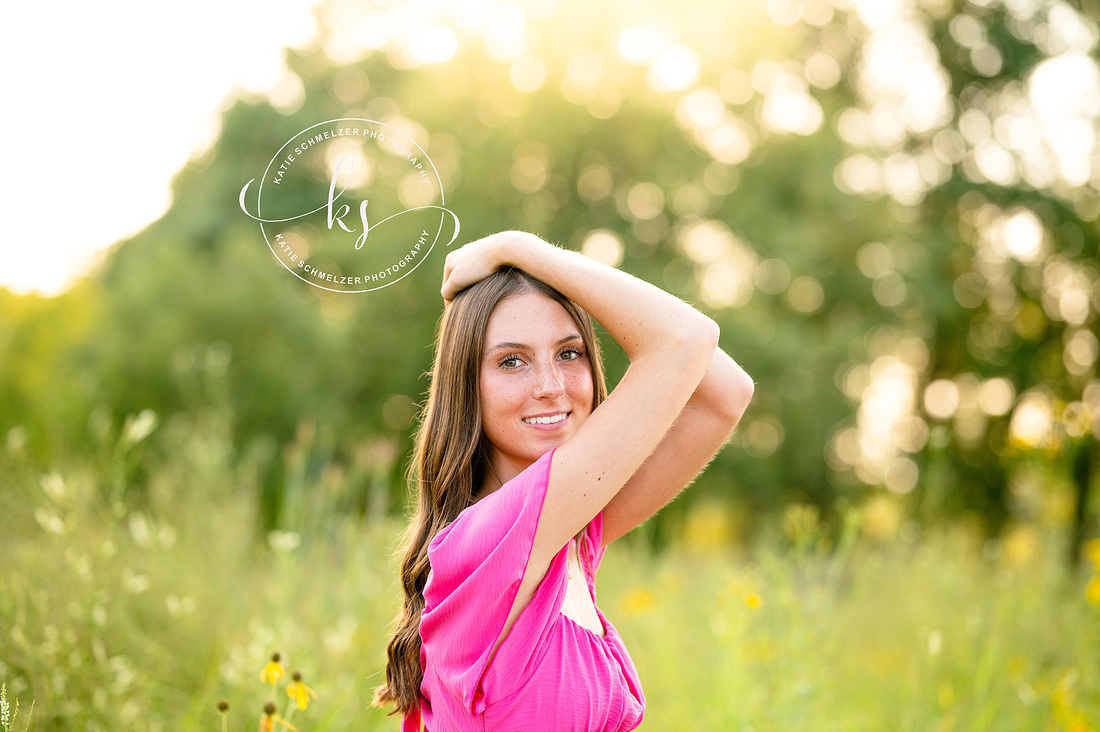 Iowa Summer Senior Session photographed by Iowa Senior Photographer KS Photography