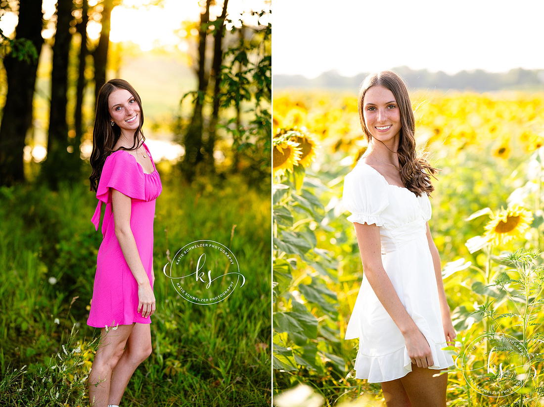 Iowa Summer Senior Session photographed by Iowa Senior Photographer KS Photography