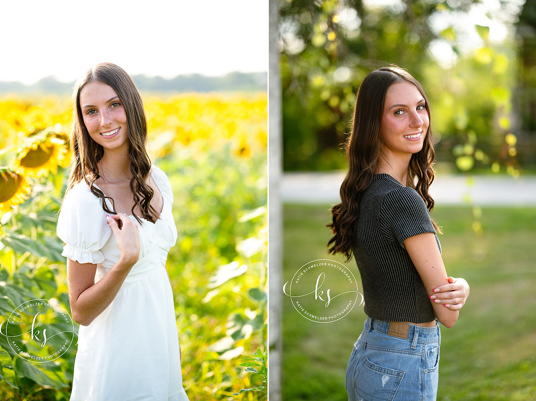 Iowa Summer Senior Session photographed by Iowa Senior Photographer KS Photography