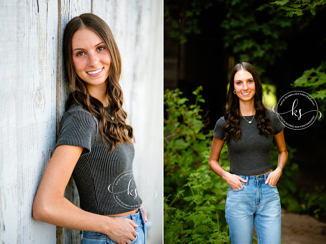 Iowa Summer Senior Session photographed by Iowa Senior Photographer KS Photography