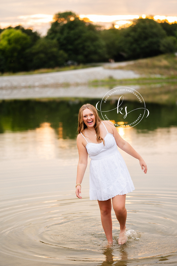 Fall Senior Session photographed by Iowa Senior Photographer KS Photography