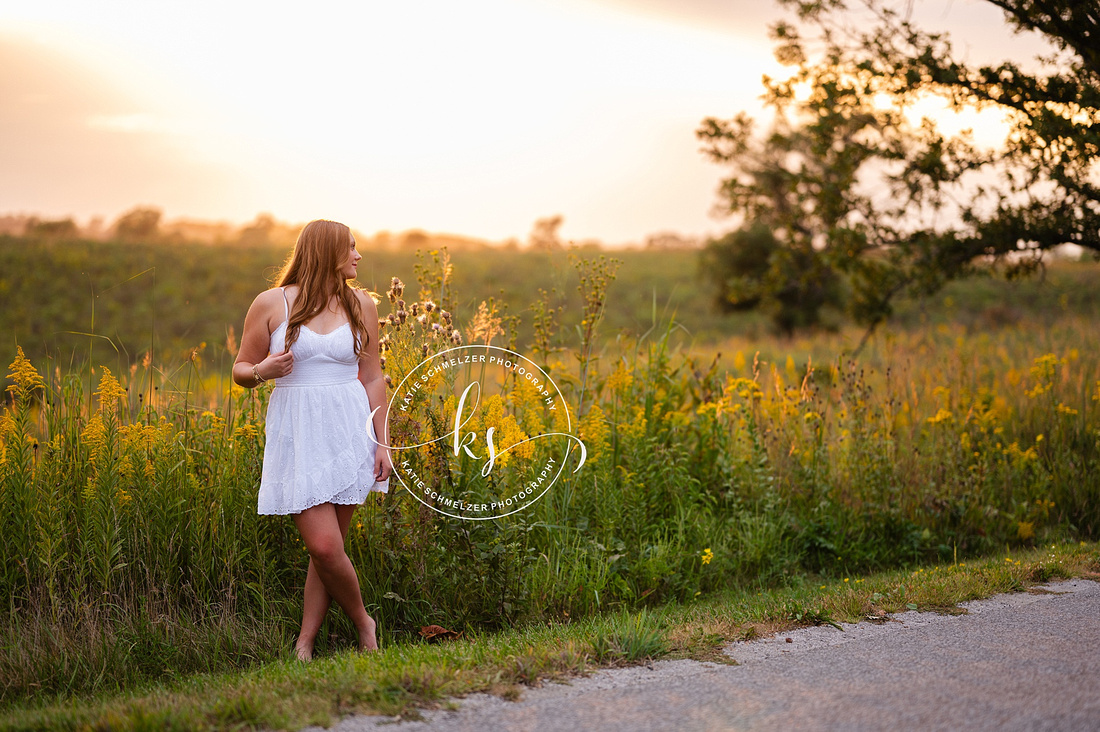 Fall Senior Session photographed by Iowa Senior Photographer KS Photography