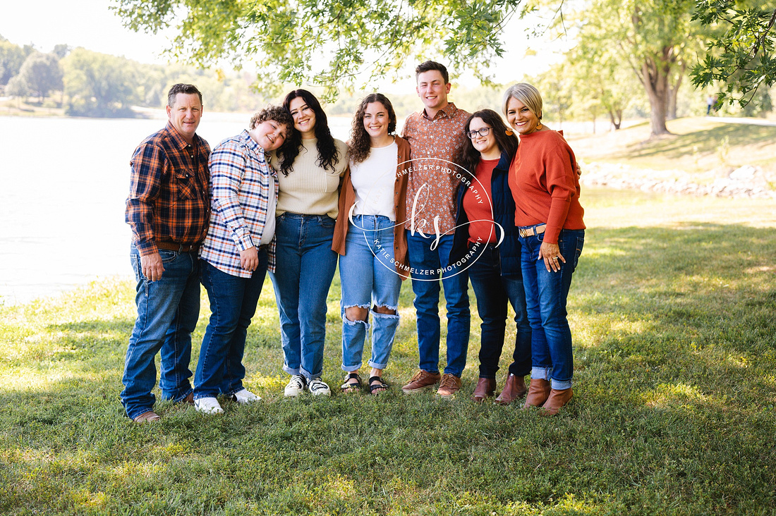 Fun Family Session photographed by Iowa Family Photographer KS Photography
