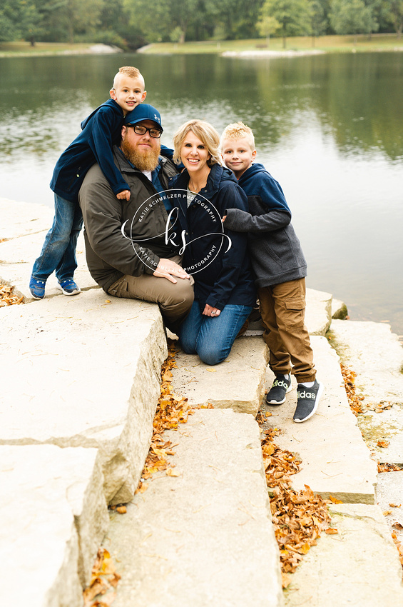 Lakeside Family Session photographed by IA Family Photographer KS Photography