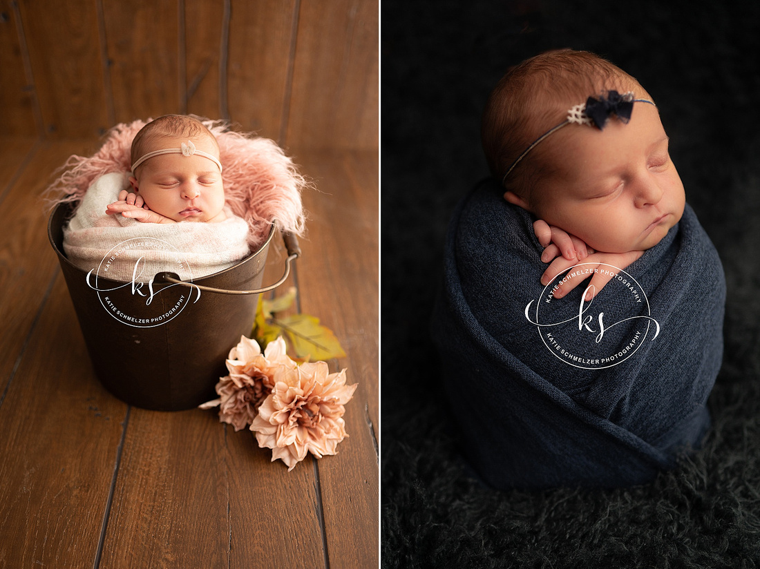 Precious Newborn Girl Session photographed by Iowa Newborn Photographer KS Photography 