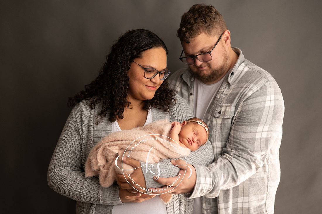 Precious Newborn Girl Session photographed by Iowa Newborn Photographer KS Photography 