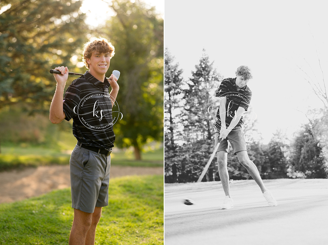 Iowa Senior Guy Portrait Session photographed by Iowa Senior Photographer KS Photography 