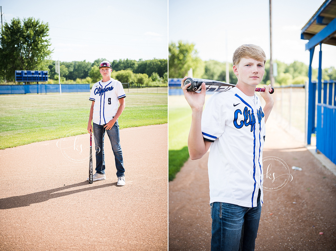 Senior portraits with Iowa senior portrait photographer KS Photography