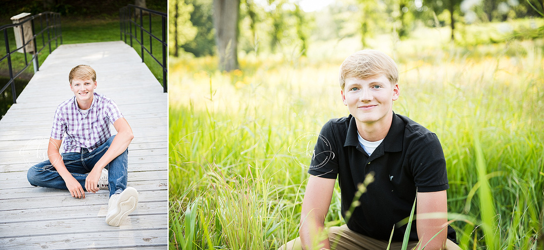 Senior portraits with Iowa senior portrait photographer KS Photography