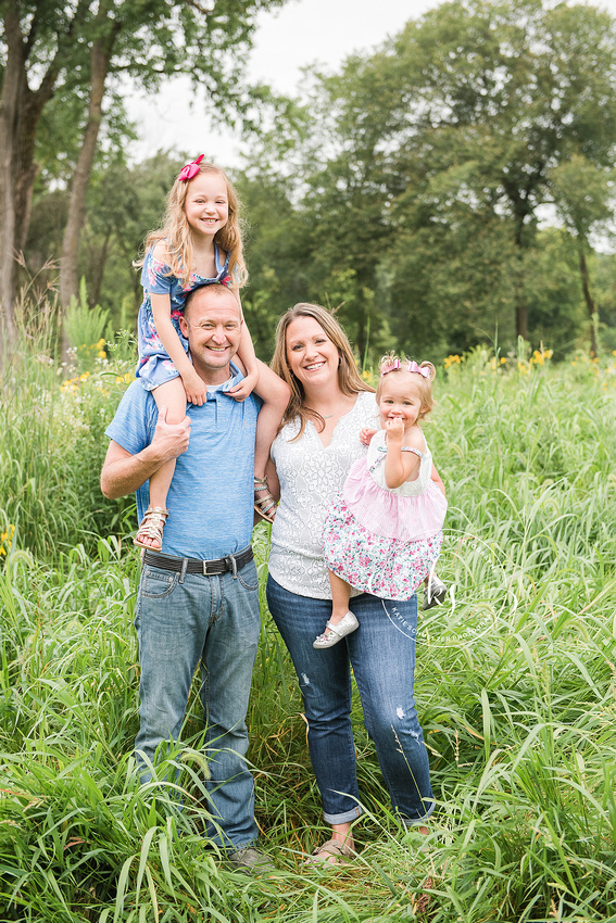 Iowa family portraits with KS Photography