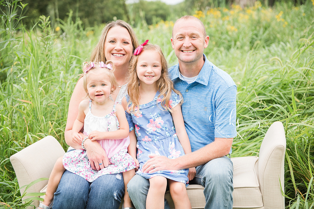 Iowa family portraits with KS Photography