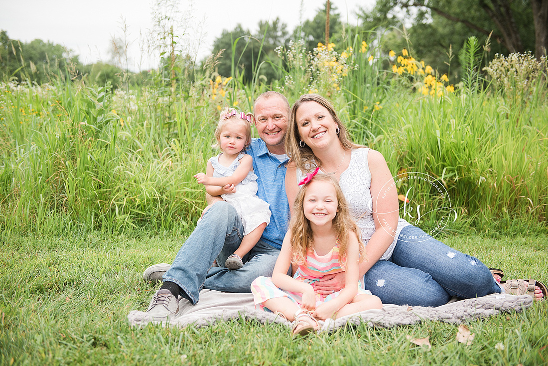 Iowa family portraits with KS Photography