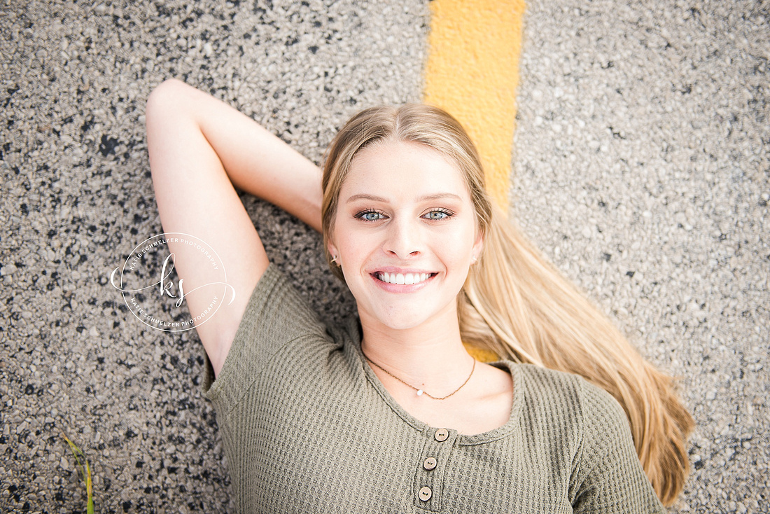 Amana Towns senior portraits by Iowa senior portrait photographer KS Photography