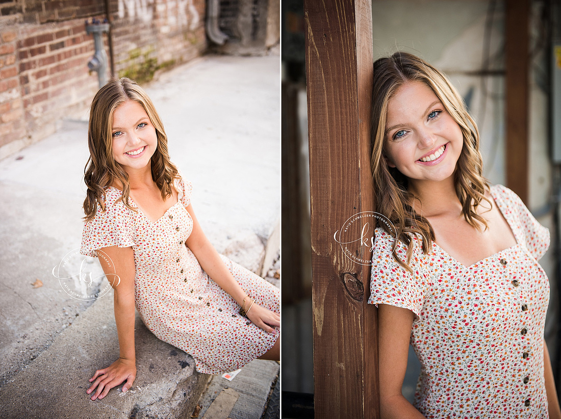 Iowa senior portraits at Colony Pumpkin Patch with IA senior portrait photographer KS Photography