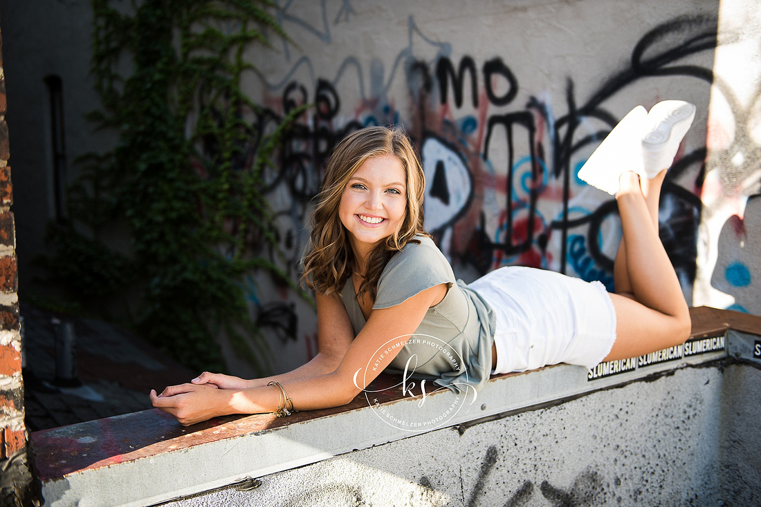 Iowa senior portraits at Colony Pumpkin Patch with IA senior portrait photographer KS Photography