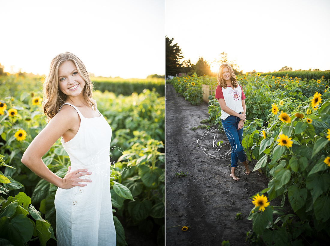 Iowa senior portraits at Colony Pumpkin Patch with IA senior portrait photographer KS Photography