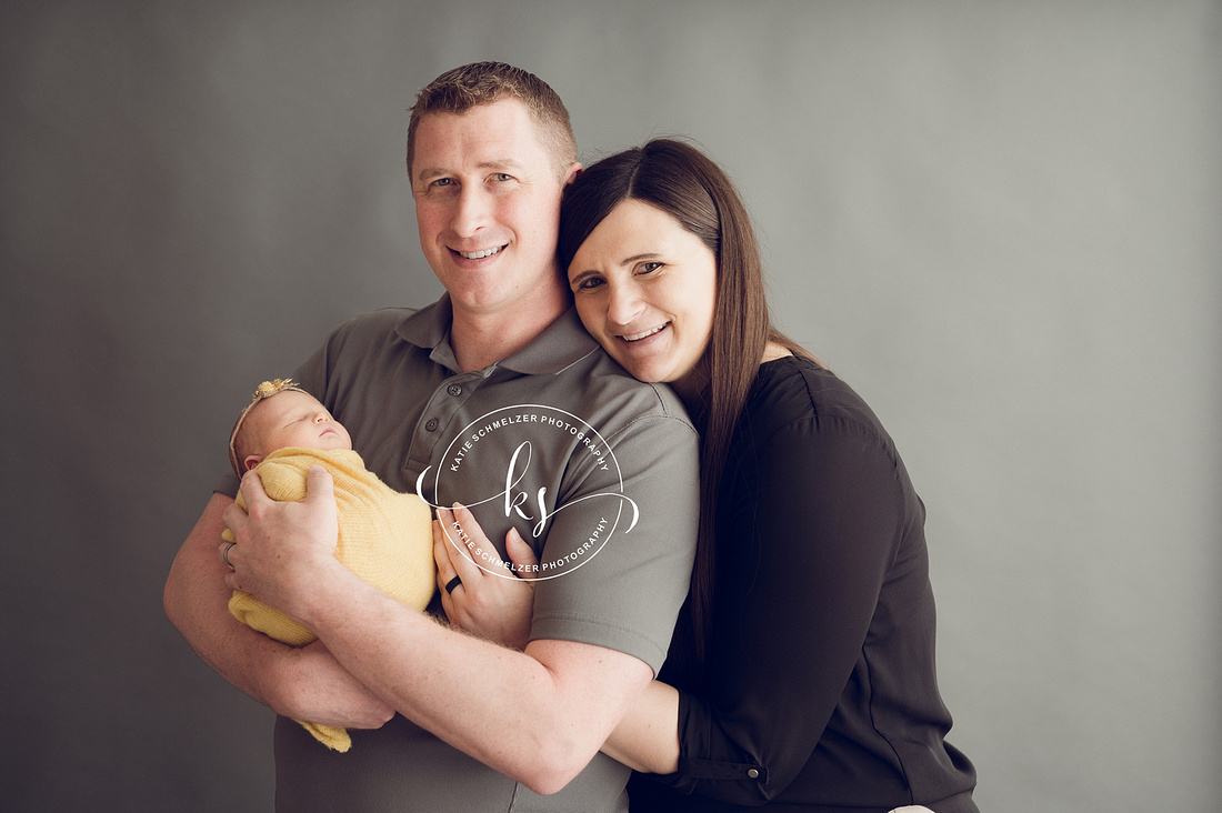 Iowa baby girl Newborn session photographed by IA Newborn Photographer KS Photography