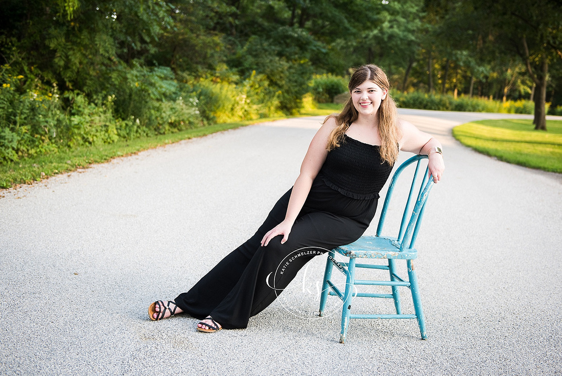 Senior portraits in Oxford and Amana with Tiffin IA Senior portrait photographer KS Photography