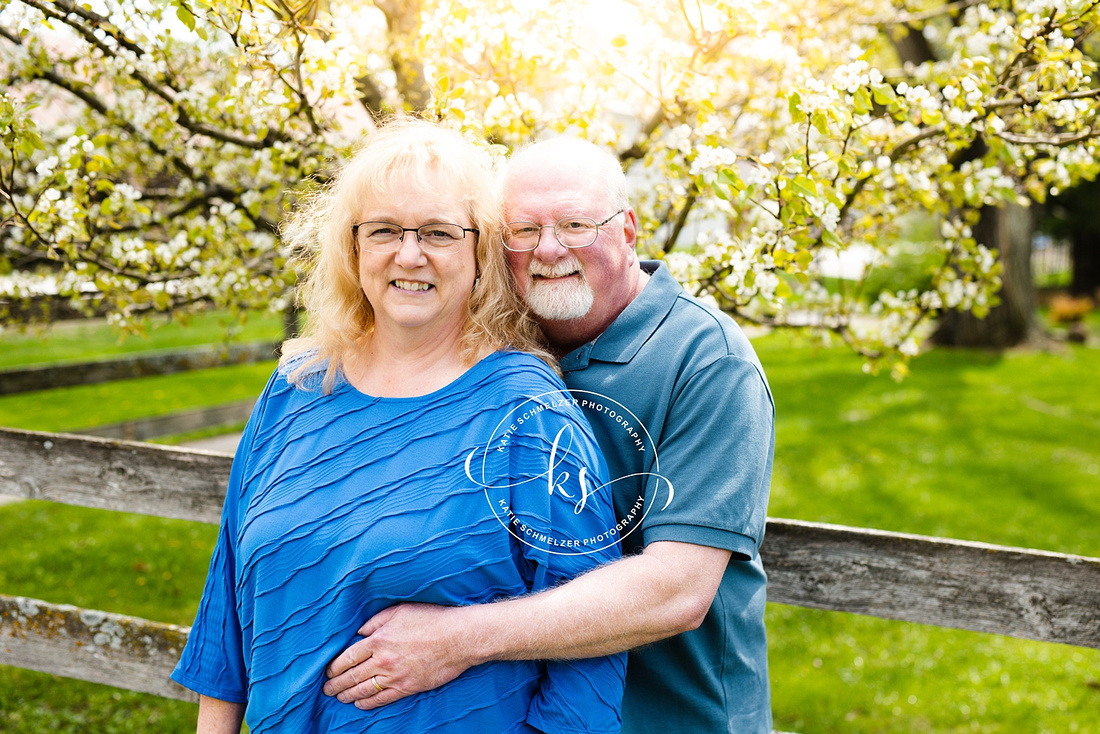 Iowa Anniversary Session of couple captured by Iowa Photographer KS Photography