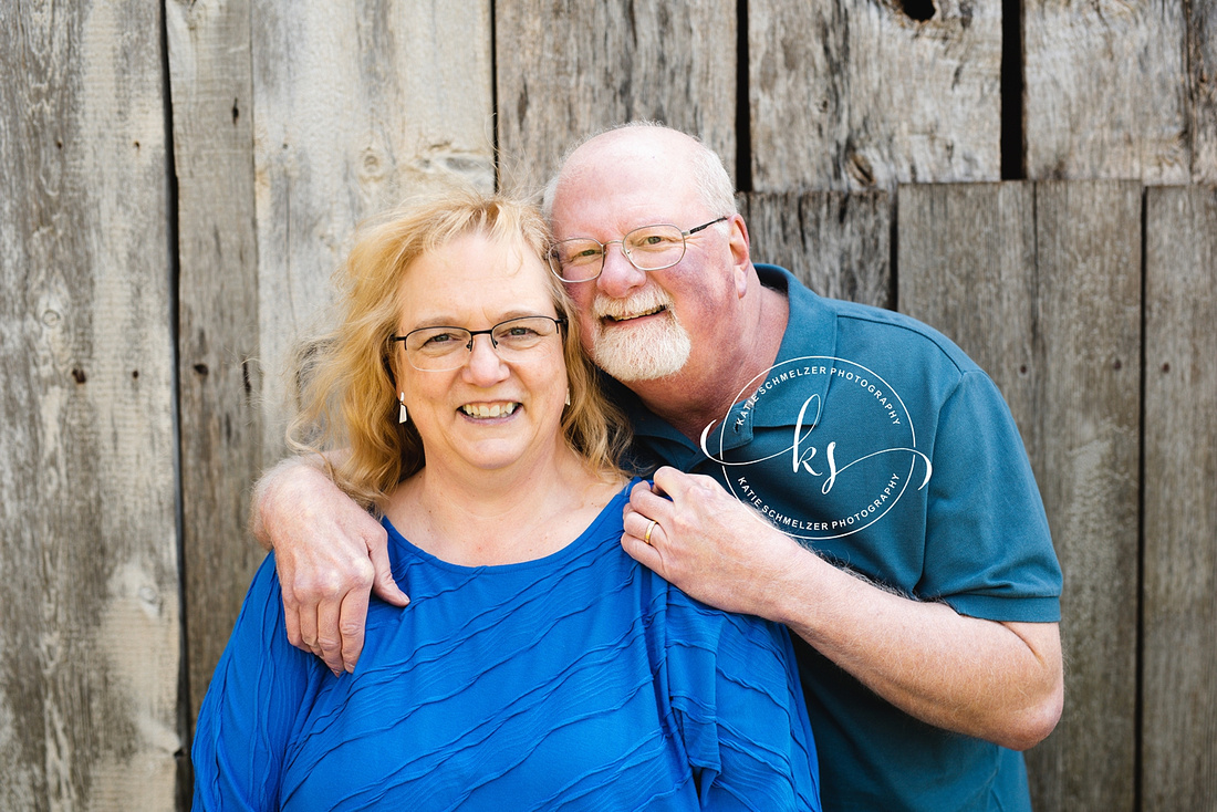 Iowa Anniversary Session of couple captured by Iowa Photographer KS Photography