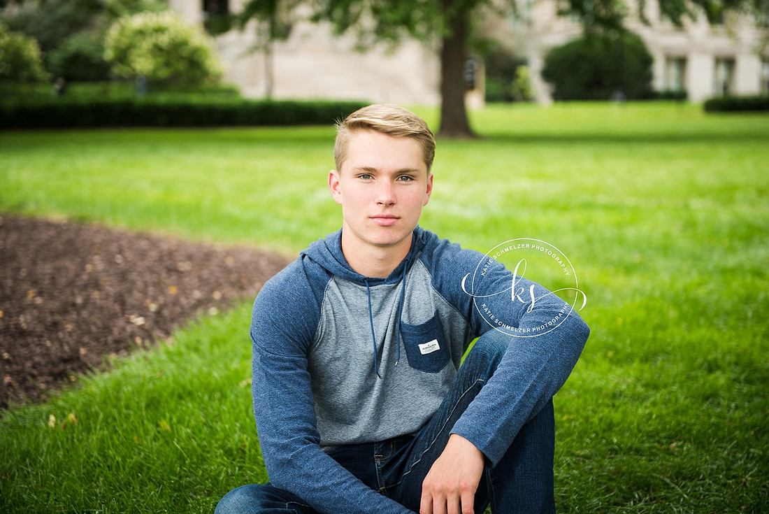 Senior portraits in Iowa with KS Photography