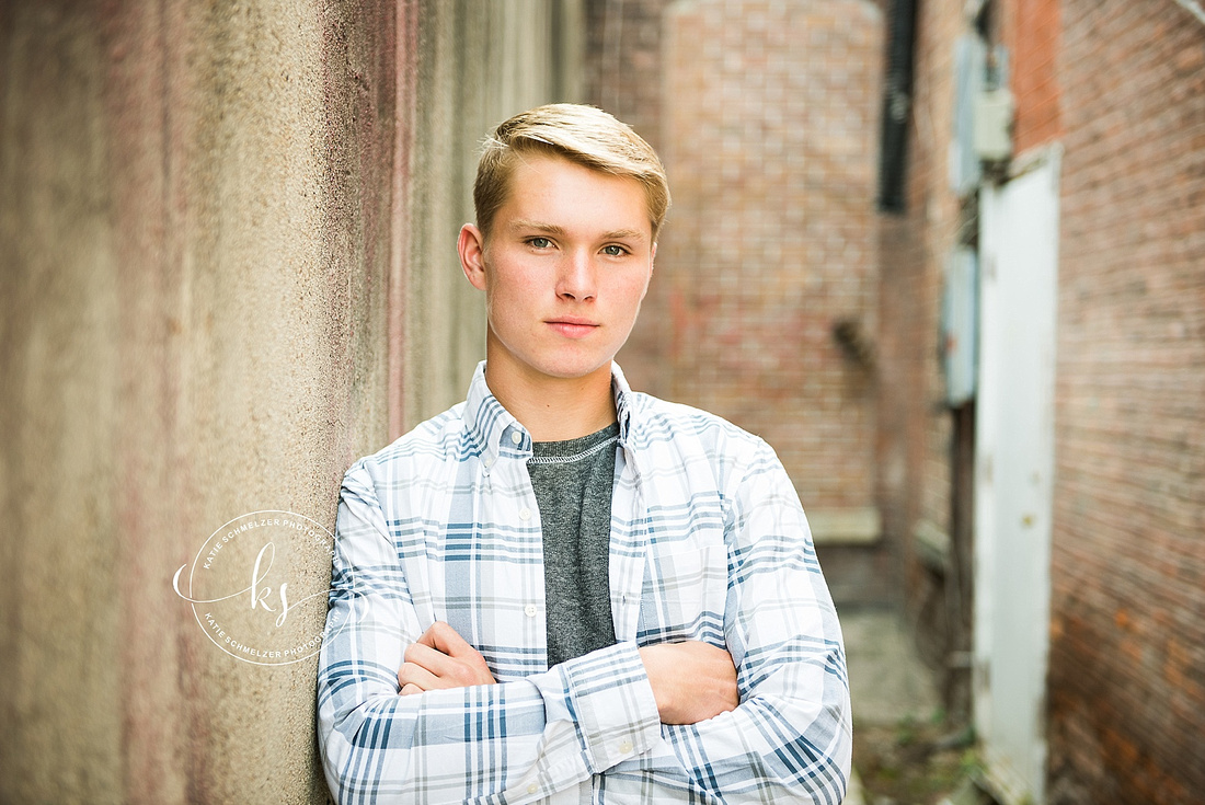 Senior portraits in Iowa with KS Photography