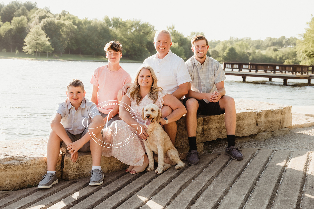 Kent Park IA Family Session photographed by Iowa Family Photographer KS Photography