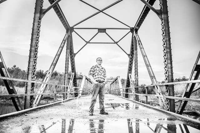 Riverfront senior portrait session in Tiffin, IA with KS Photography