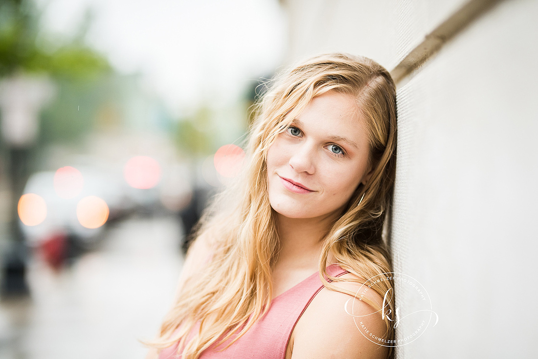 Senior portraits with West Senior High School student and Tiffin IA senior portrait photographer, KS Photography