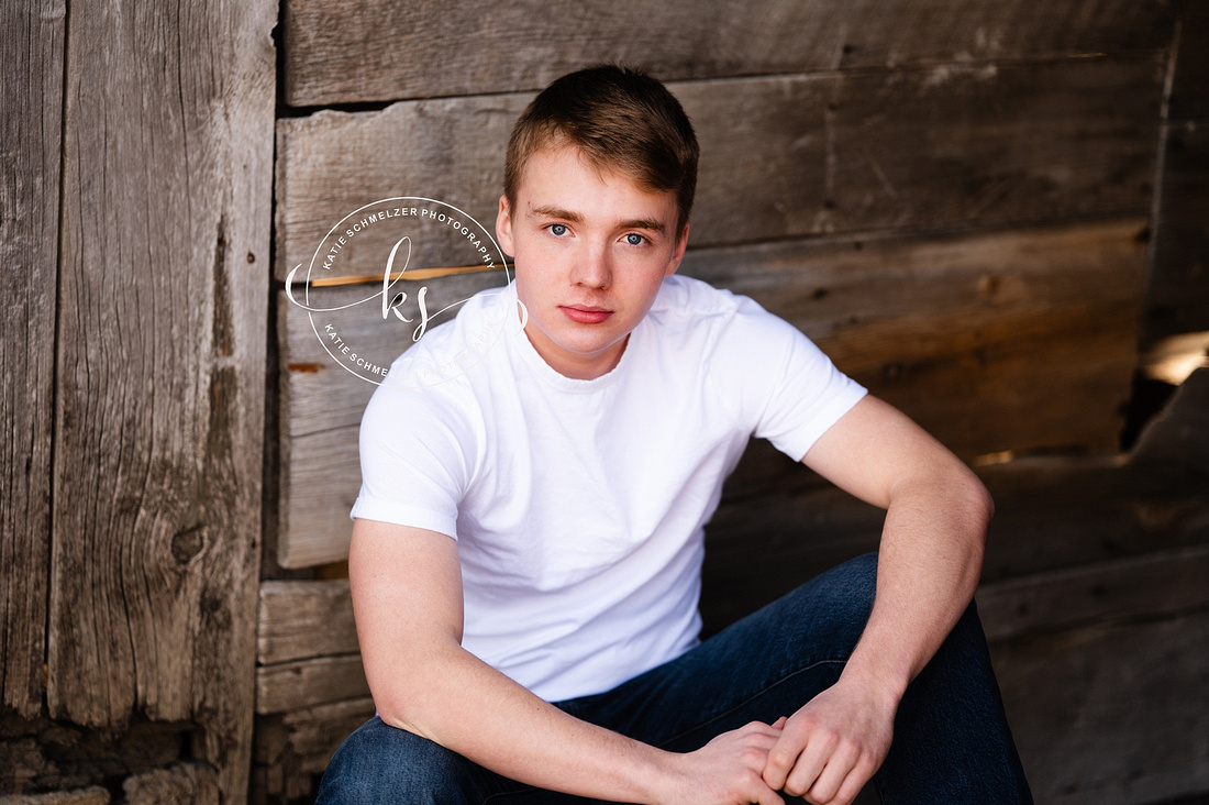 Solon High School Senior Athlete Portraits photographed by Iowa Senior Photographer KS Photography