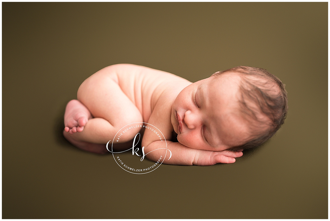 Candid Newborn Portraits photographed by Iowa Newborn Photographer KS Photography