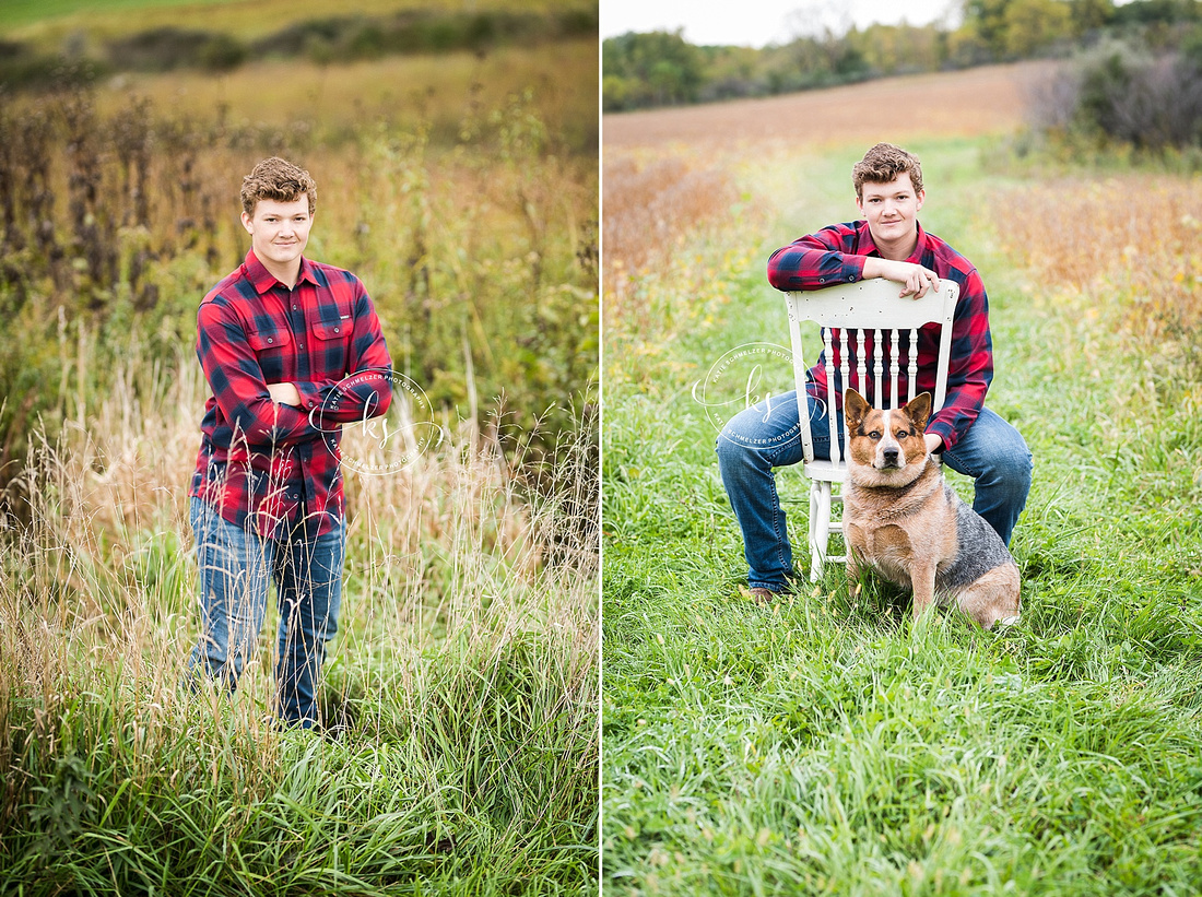 Iowa senior portraits with KS Photography and CCA Senior 