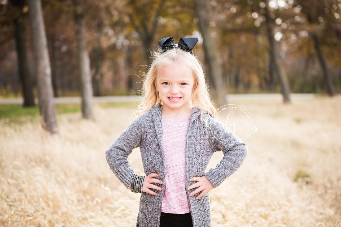 Fall Family portraits with KS Photography in Iowa