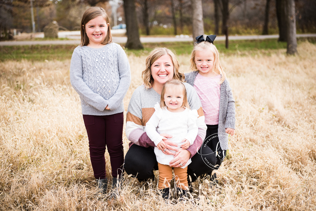 Fall Family portraits with KS Photography in Iowa