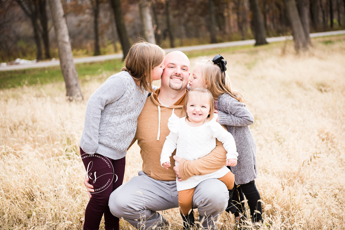 Fall Family portraits with KS Photography in Iowa