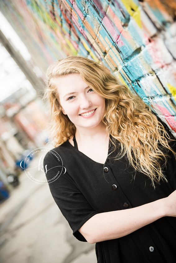 Senior portraits with Liberty High School senior and Iowa photographer KS Photography