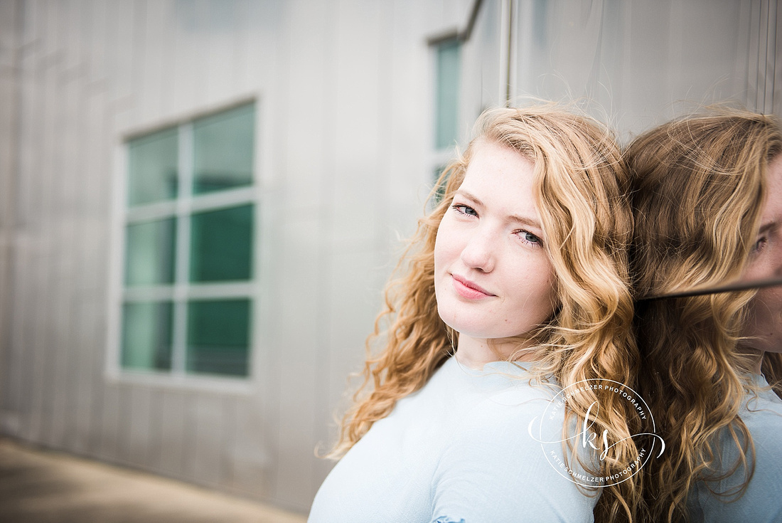 Senior portraits with Liberty High School senior and Iowa photographer KS Photography