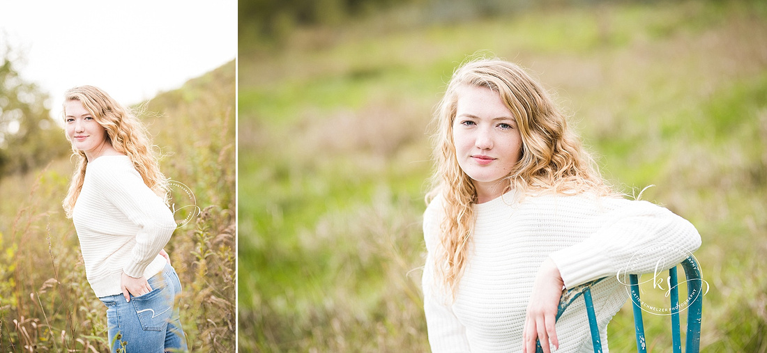 Senior portraits with Liberty High School senior and Iowa photographer KS Photography