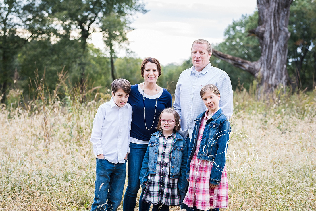 Fall family mini session with Tiffin IA family photographer, KS Photography