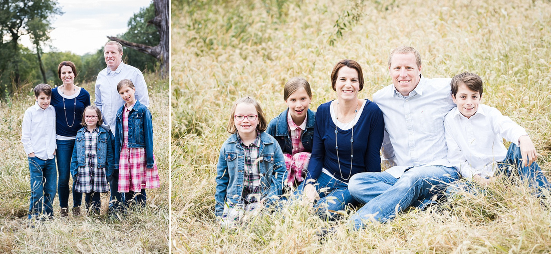 Fall family mini session with Tiffin IA family photographer, KS Photography