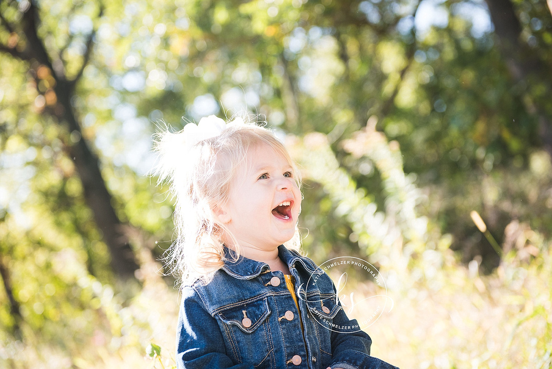 Iowa City family portraits in the fall with Tiffin IA family photographer KS Photography