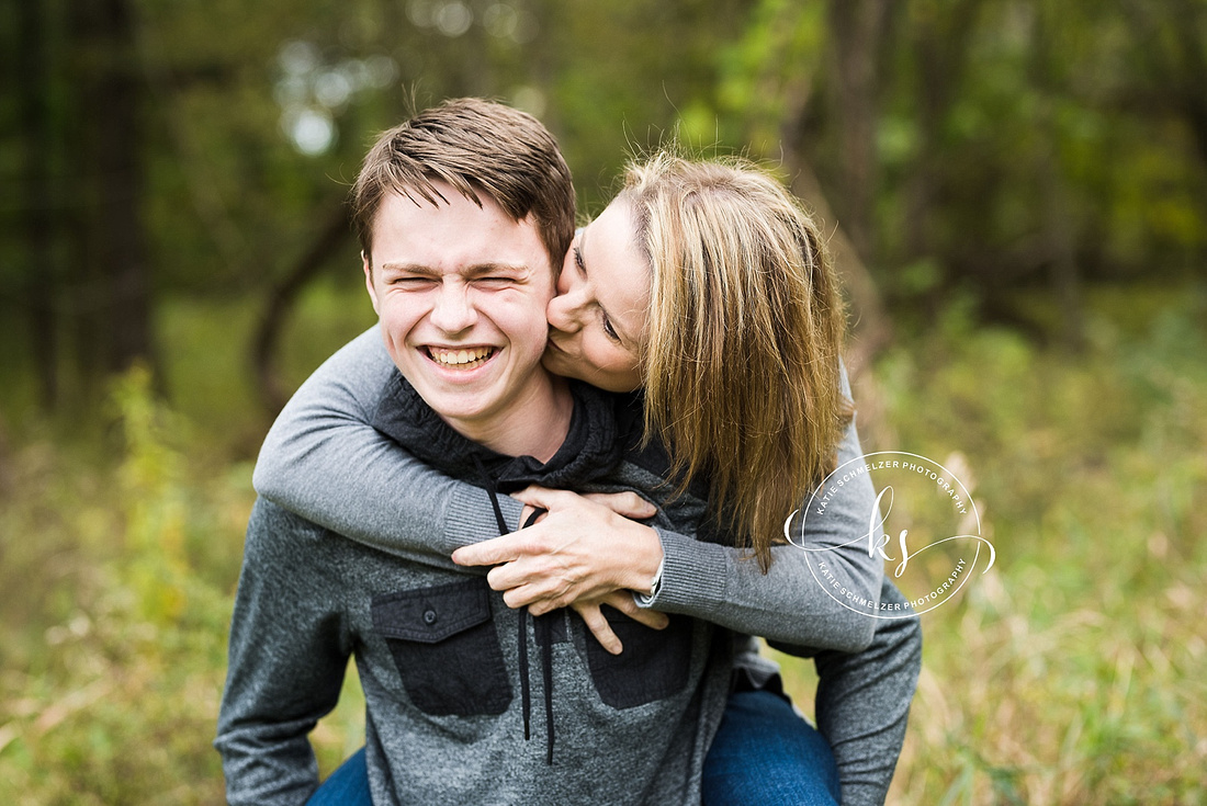 At home family portraits with Iowa family photographer KS Photography