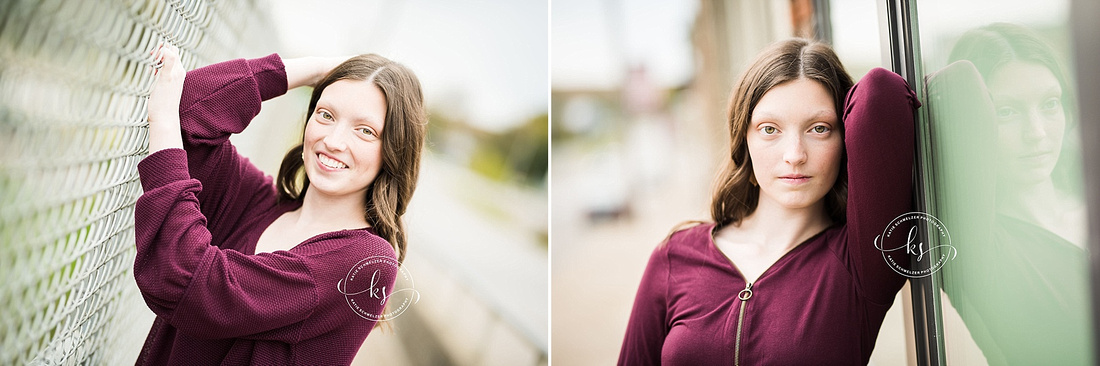 Fall Iowa senior portraits in Tiffin IA with KS Photography