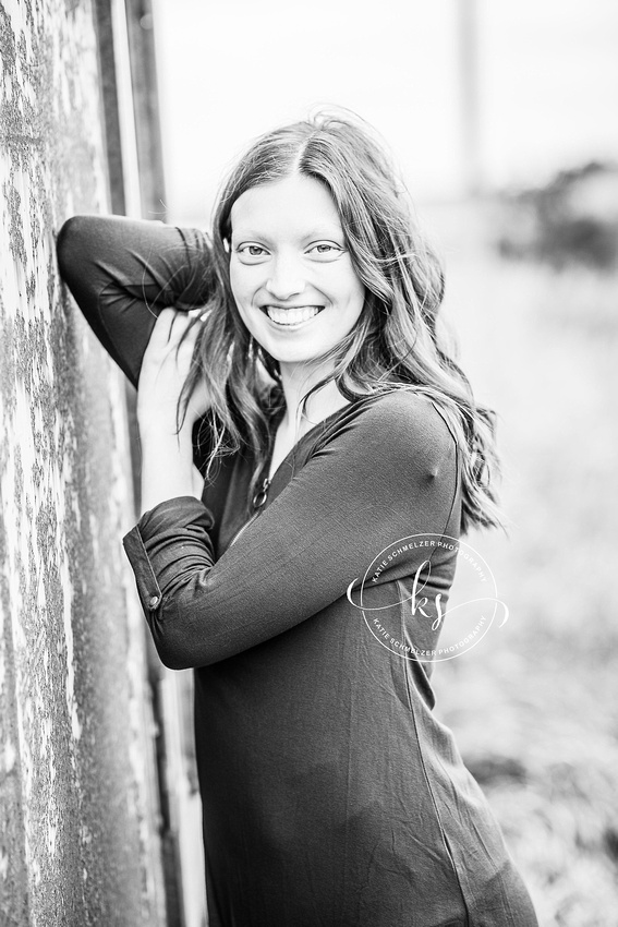 Fall Iowa senior portraits in Tiffin IA with KS Photography