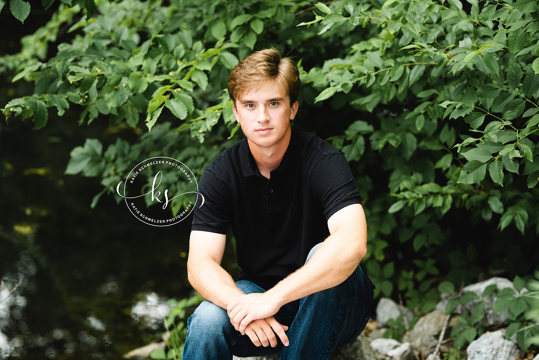 Iowa City Senior Session of high school baseball player photographed by KS Photography