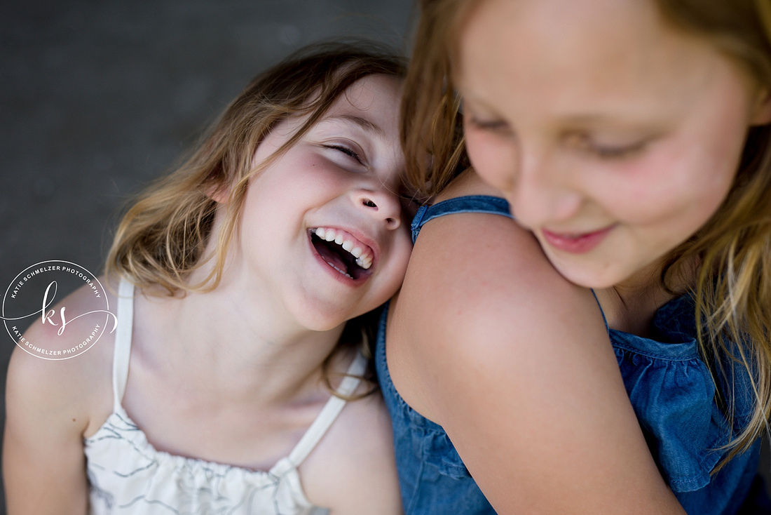 Amana Iowa Family Session of the Stewart Sisters photographed by IA Family Photographer  KS Photography