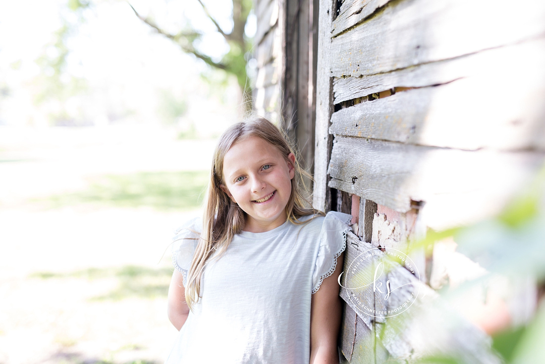 Amana Iowa Family Session of the Stewart Sisters photographed by IA Family Photographer  KS Photography