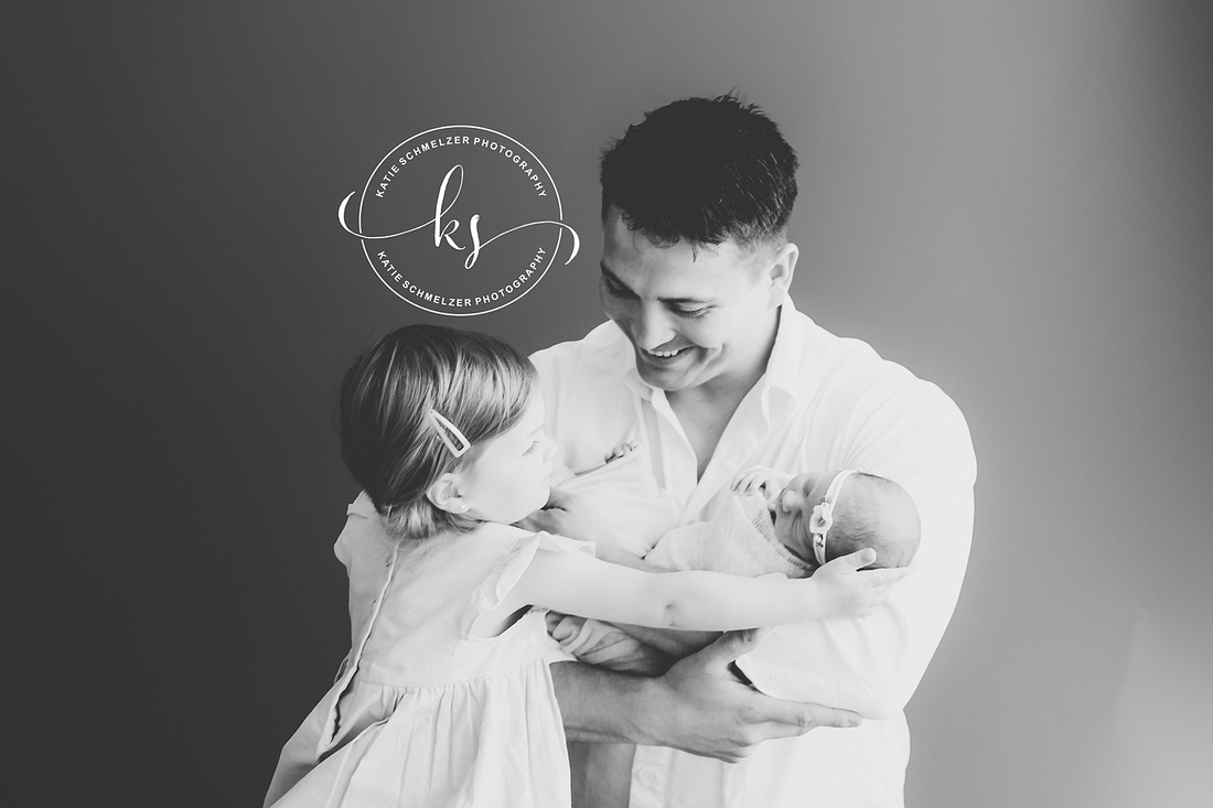 Iowa Twin Newborn and Family Session photographed by IA Newborn Photographer KS Photography