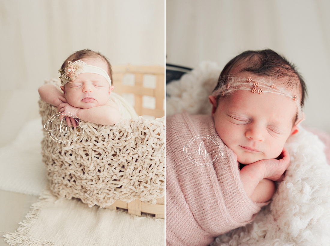 Iowa Twin Newborn and Family Session photographed by IA Newborn Photographer KS Photography